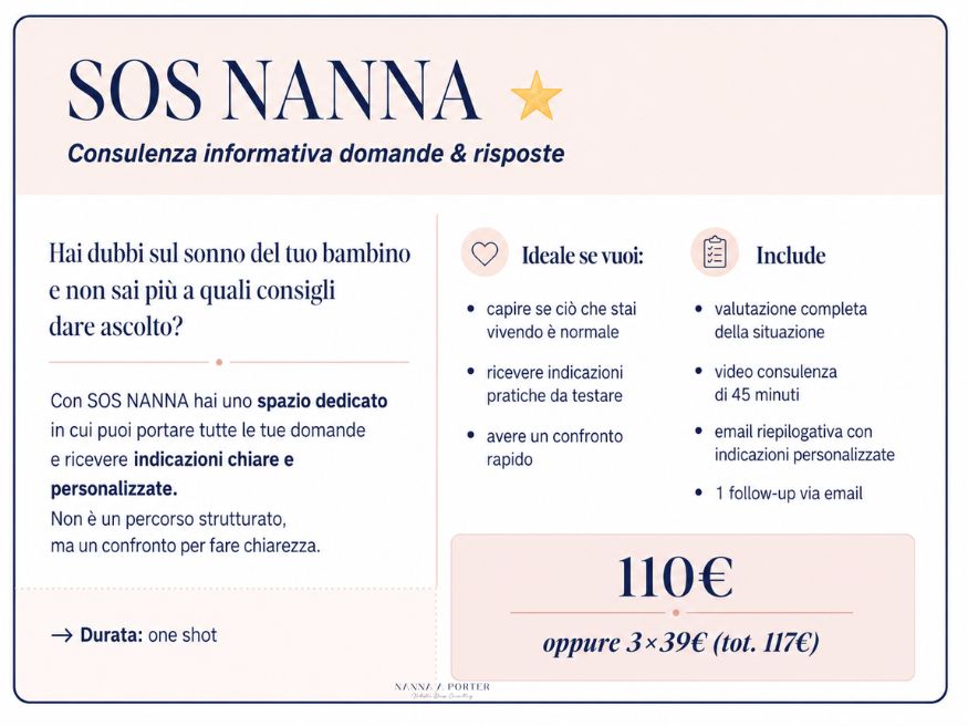nannaporter consulenza sos nanna