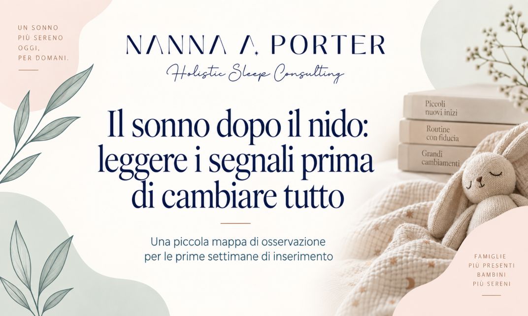 Sonno e asilo nido