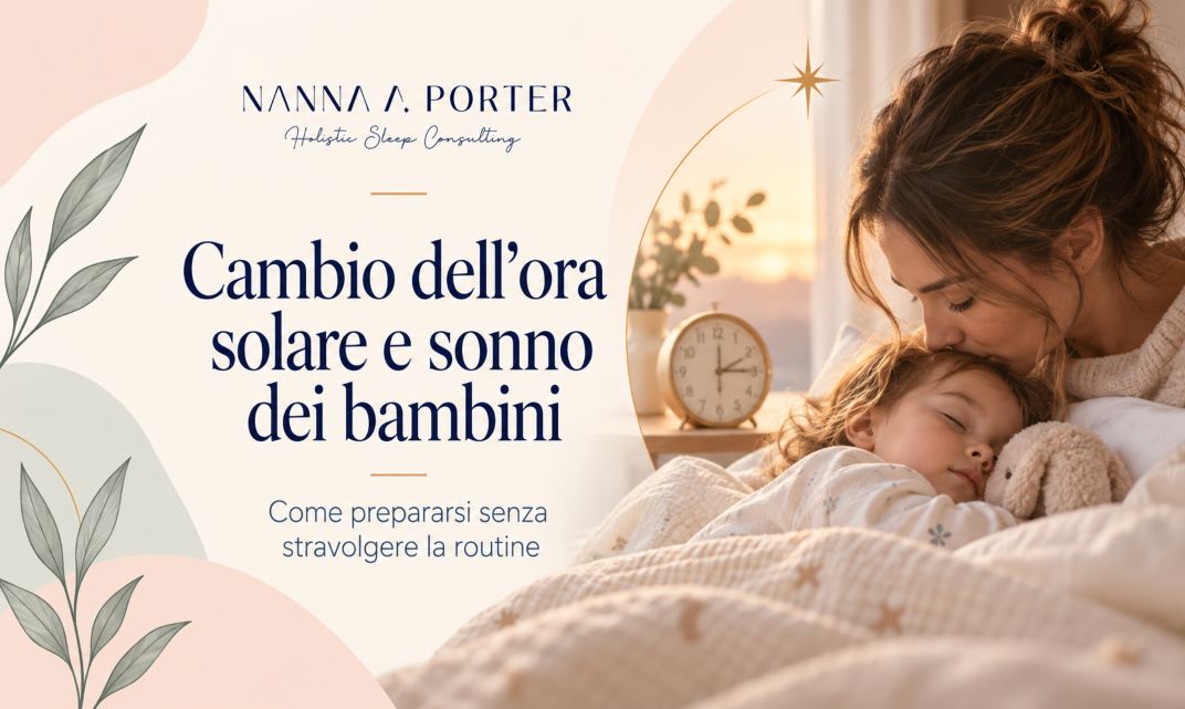 Cambio dell’ora sonno dei bambini